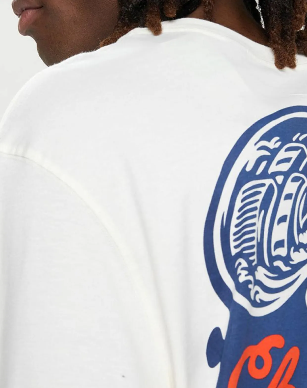 Homme Element T-Shirts^T-Shirt 100% Coton Bio Chicago Il Ls écru
