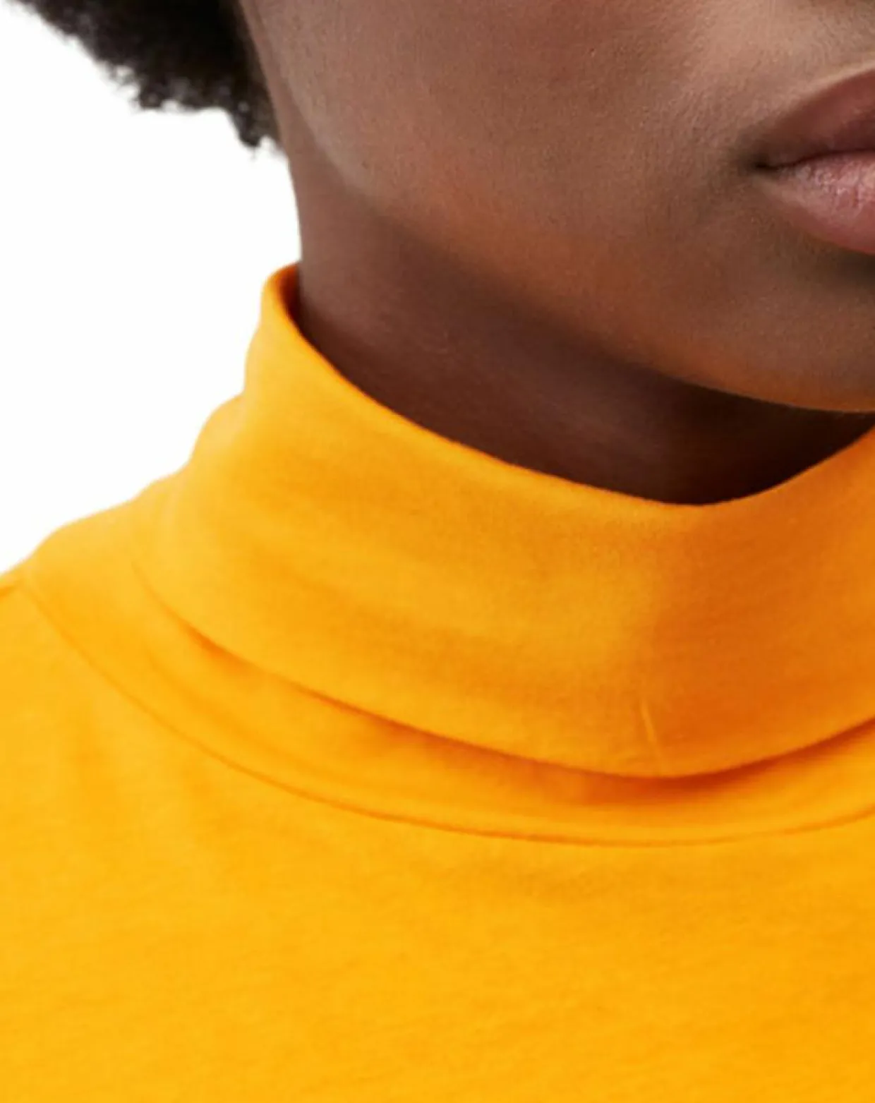 Femme Marc O'Polo T-Shirts^T-Shirt 100% Coton Bio col roulé orange