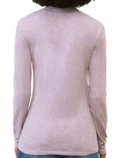 T-Shirt 100% Coton Bio violet clair-Marc O'Polo Discount