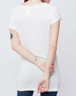 Femme John Galliano T-Shirts^T-Shirt à sequins blanc/rouge/vert