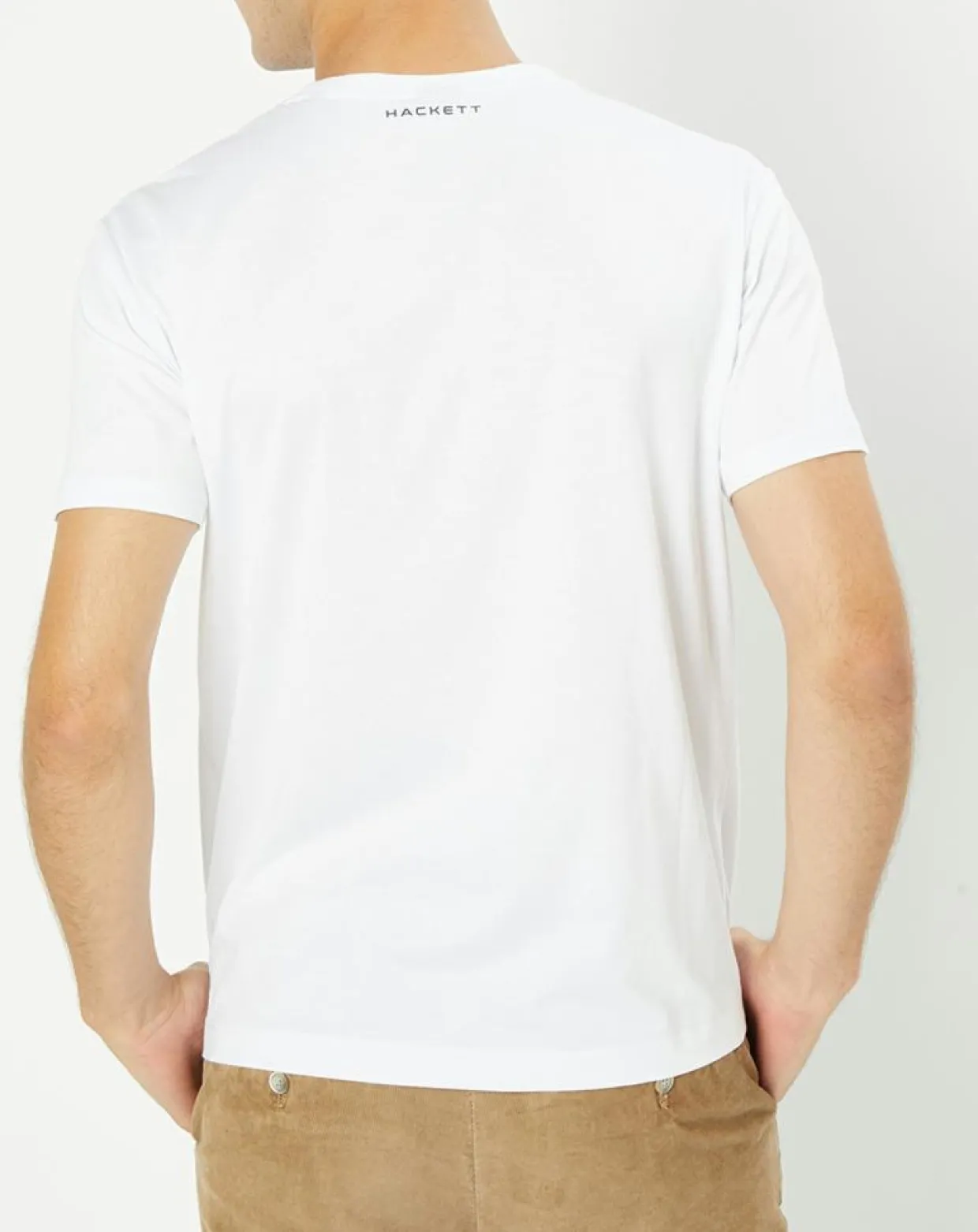 Homme Hackett London T-Shirts^T-Shirt Aston Martin Racing imprimé blanc