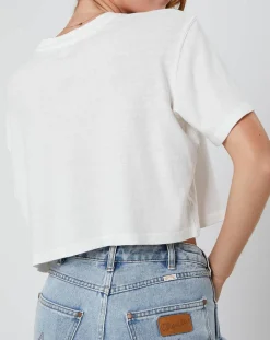 Femme Billabong T-Shirts^T-Shirt x Wrangler Made It blanc
