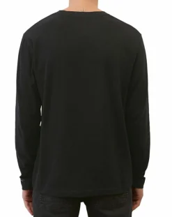 T-Shirt col rond Message noir-Marc O'Polo Online
