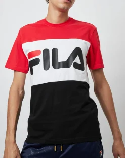 T-Shirt Day rouge/noir/blanc-Fila Online