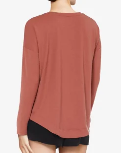 T-Shirt de pyjama Leo rose canyon-Passionata Hot