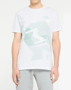T-Shirt Design Aston Martin Racing blanc-Hackett London Hot