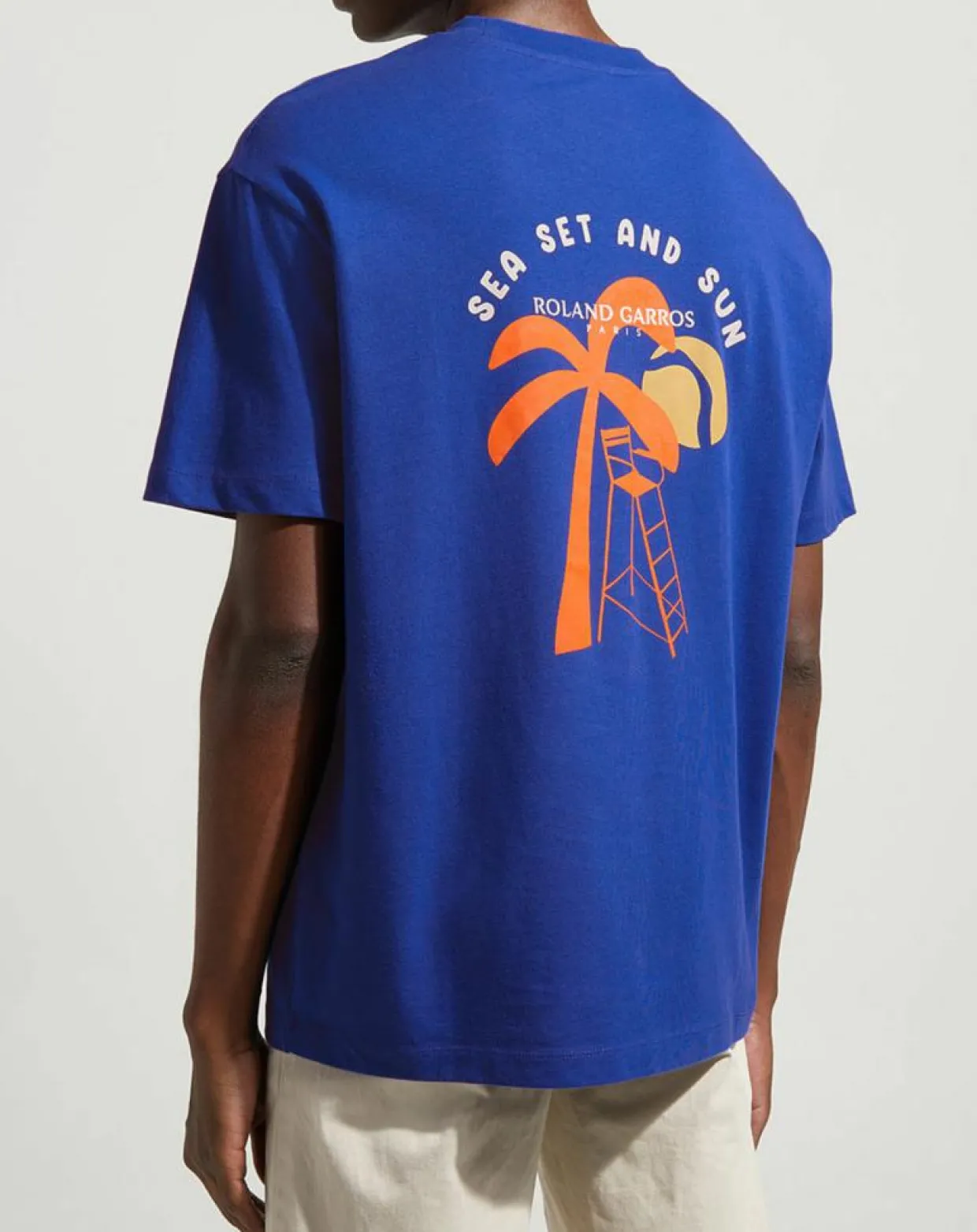 T-Shirt en Coton Bio Bloose rg mc bleu moyen-Galeries Lafayette Sale