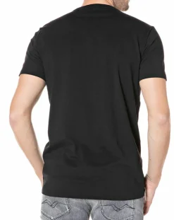 T-Shirt Flash Ride Hard noir-Replay Discount