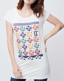 Femme John Galliano T-Shirts^T-Shirt imprimé blanc cassé/multicolore