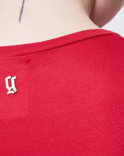 Femme John Galliano T-Shirts^T-Shirt imprimé ethnique rouge/multicolore