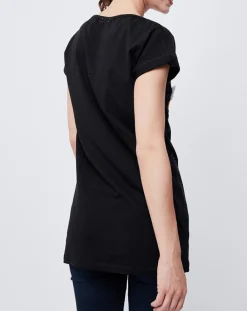 Femme John Galliano T-Shirts^T-Shirt imprimé Gazette noir