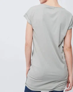 Femme John Galliano T-Shirts^T-Shirt imprimé gris/bleu