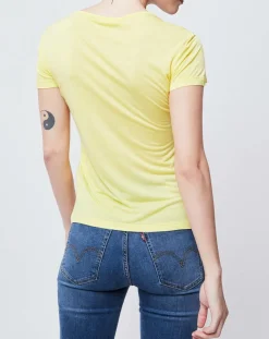 Femme John Galliano T-Shirts^T-Shirt imprimé jaune/multicolore
