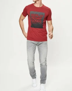 T-Shirt 3J rouge-Replay Discount