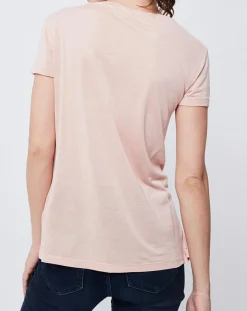 Femme John Galliano T-Shirts^T-Shirt rose pâle