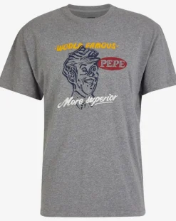 Homme Pepe Jeans T-Shirts^T-Shirt Jonathan Famous gris