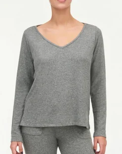 T-Shirt Kai gris chiné-Passionata Discount