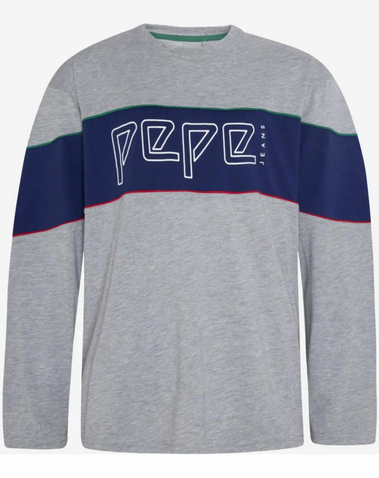 Homme Pepe Jeans T-Shirts^T-Shirt Logo Archive gris/bleu