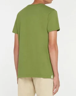 Homme Hackett London T-Shirts^T-Shirt Logo kaki
