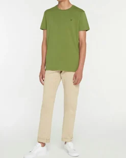 Homme Hackett London T-Shirts^T-Shirt Logo kaki