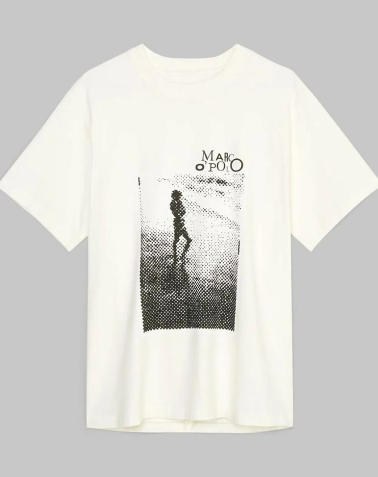 Femme Marc O'Polo T-Shirts^T-Shirt logo mop blanc