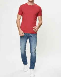 T-Shirt Logo Side rouge-Replay Hot