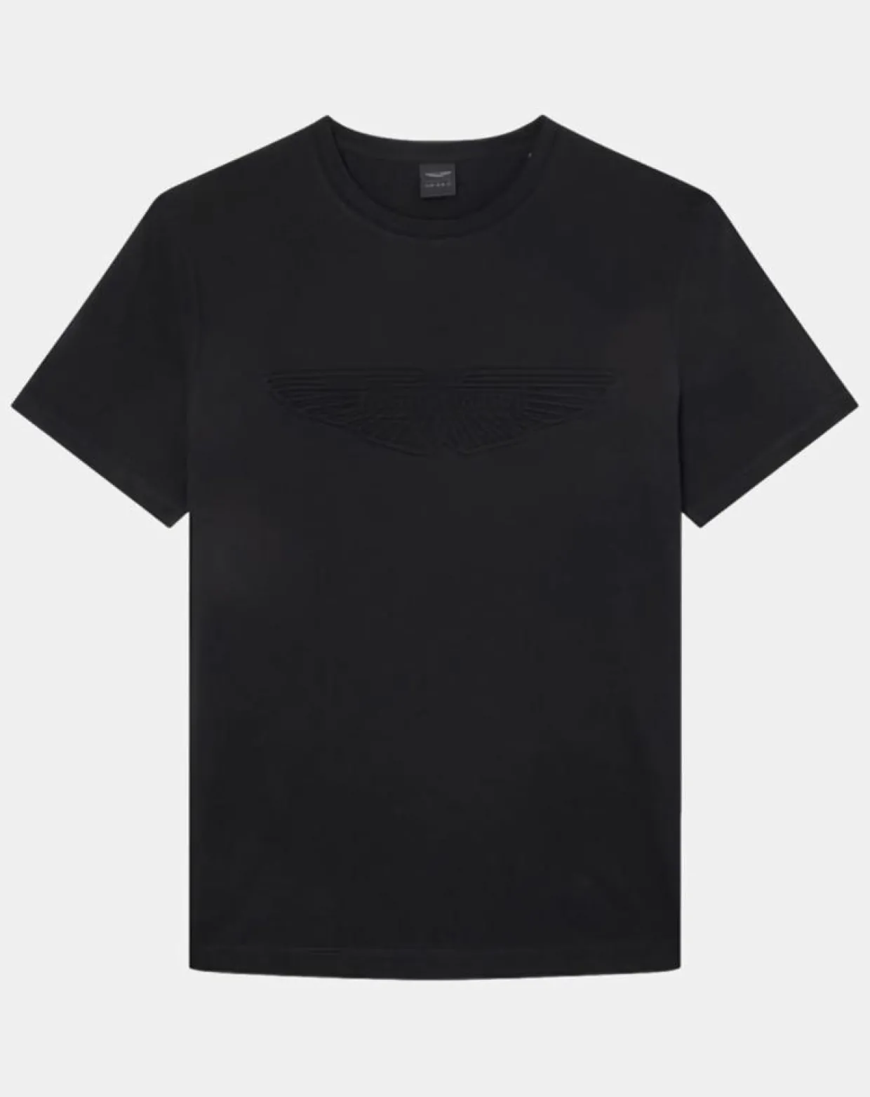 Homme Hackett London T-Shirts^T-Shirt manches courtes Aston Martin Racing Embossé noir
