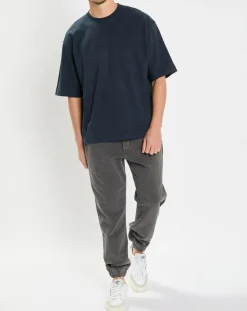 Homme Marc O'Polo T-Shirts^T-Shirt manches courtes Col Rd Oversize bleu marine
