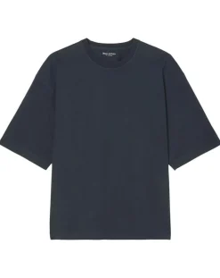 Homme Marc O'Polo T-Shirts^T-Shirt manches courtes Col Rd Oversize bleu marine