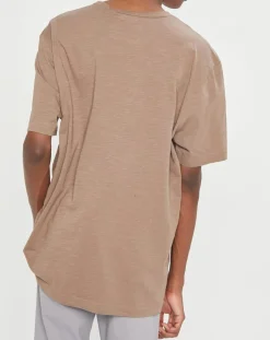 T-Shirt manches courtes Flamme Poche camel-Marc O'Polo