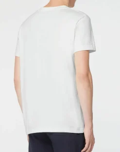 T-Shirt manches courtes Uni Blaosn Brodé T/T écru-Gant Discount
