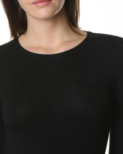 T-Shirt Manon en Micromodal noir-Mare Hot