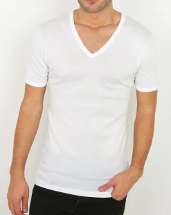T-Shirt Nico en Coton blanc-Mare Discount