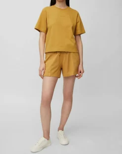 T-Shirt oversize jaune-Marc O'Polo New