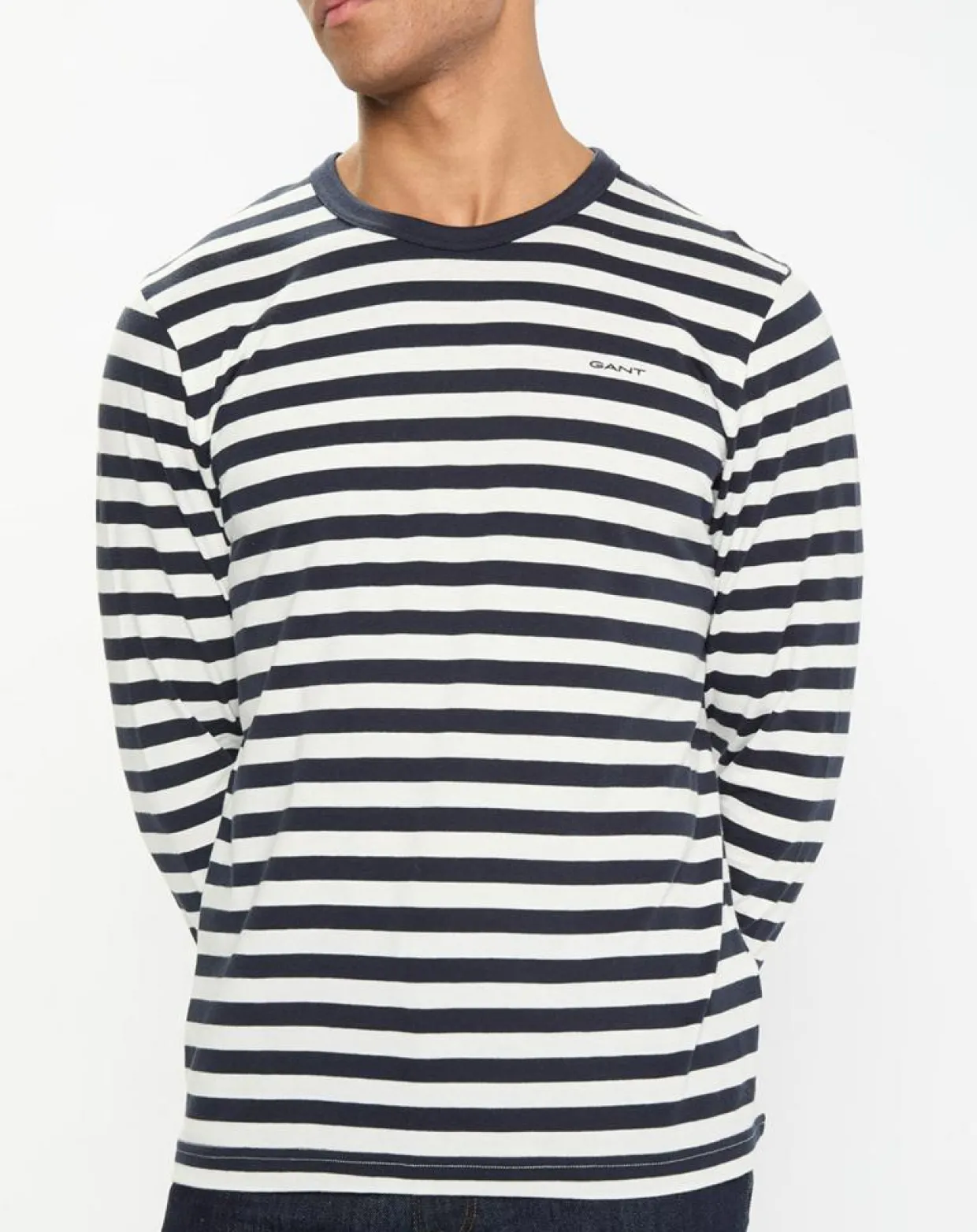 Homme Gant T-Shirts^T-Shirt Regular Fit Marinière bleu/blanc