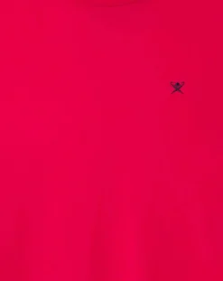 T-Shirt Regular Fit uni Yok rose fushia-Hackett London Best