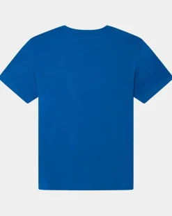 Homme Hackett London T-Shirts^T-Shirt Regular Fit uni Yok bleu moyen