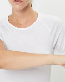 Femme Odlo T-Shirts^T-Shirt Respirant Evolution X-Light Ultraléger blanc