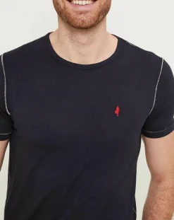 Homme MCS T-Shirts^T-Shirt Seams marine