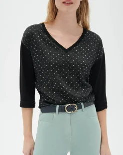 Femme Caroll T-Shirts^T-Shirt Tcharlie noir