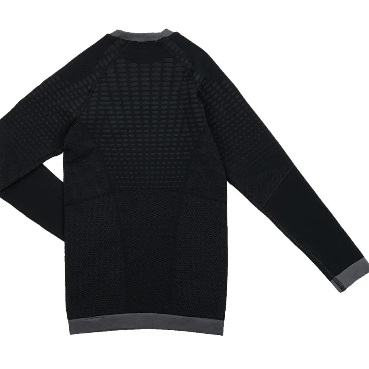 Enfant Odlo Garçon^T-Shirt technique Evolution Warm Seconde peau noir/graphite