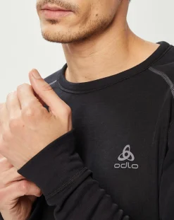 Homme Odlo T-Shirts^T-Shirt thermique Active Warm noir