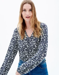 T-Shirt Timothée bicolore marine-Caroll New