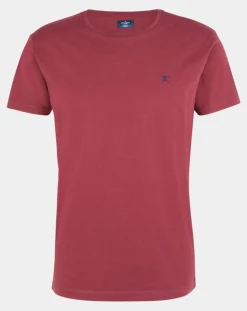 Homme Hackett London T-Shirts^T-Shirt Uni Logo rouge