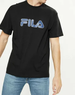 T-Shirt Usher noir-Fila New