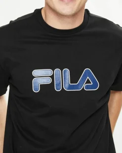 T-Shirt Usher noir-Fila New