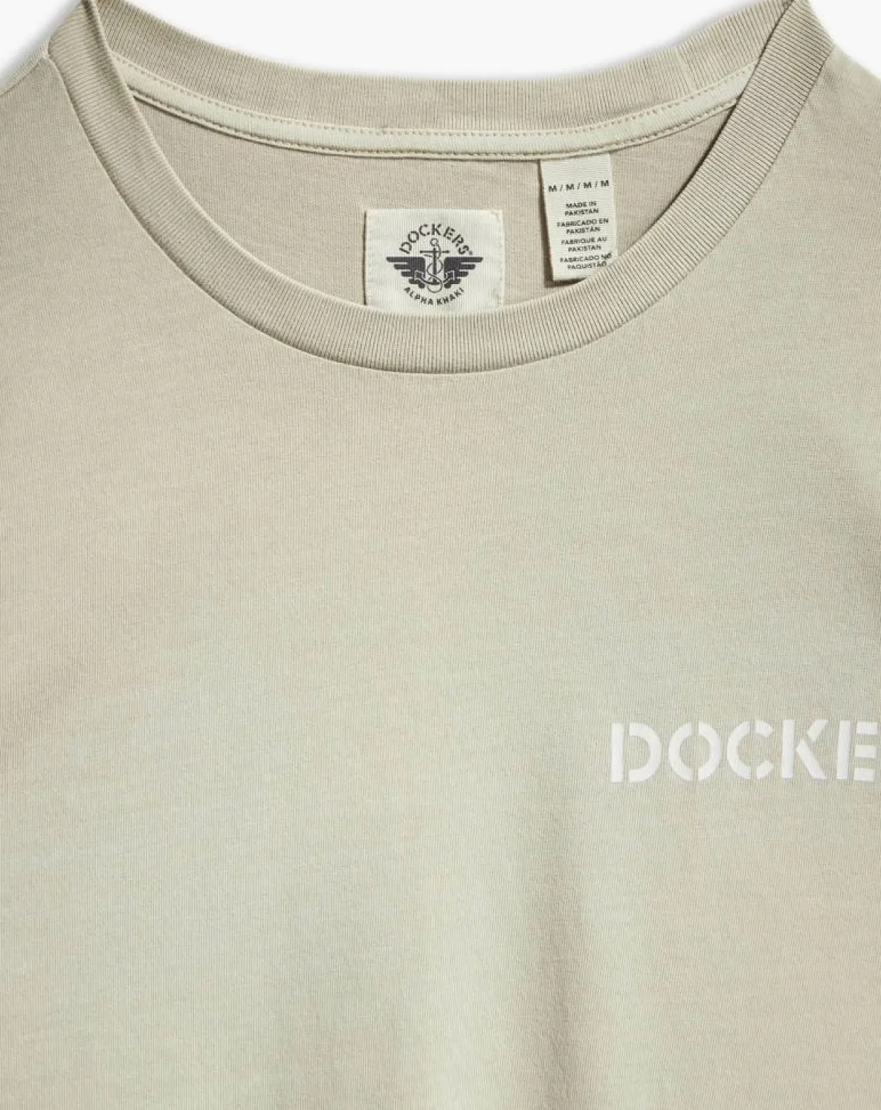 Homme Dockers T-Shirts^T-Shirt WaterLess kaki clair