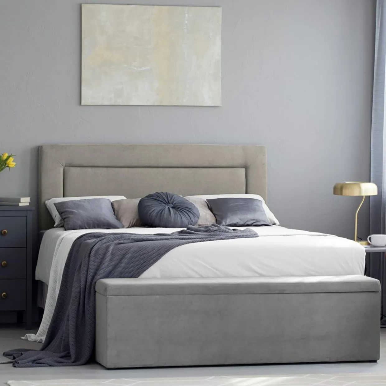 Tête de lit Ancona crème - 160x120 cm-Mazzini Sofas Outlet