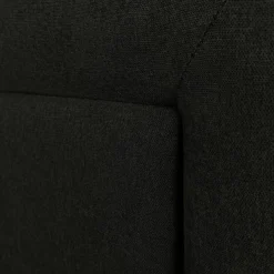 Mazzini Sofas Têtes De Lit^Tête de lit Ancona noire - 180x120 cm