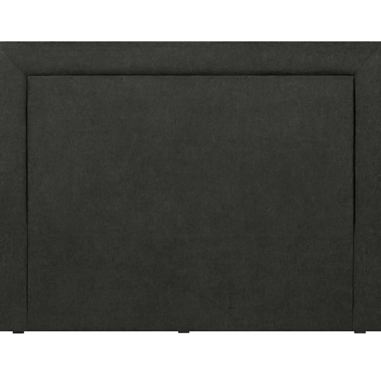 Tête de lit Ancona noire - 160x120 cm-Mazzini Sofas Sale